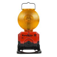 HORIZONT Euro-Blitz compact LED zweiseitig, gelb, Batterie-Version, Neutral oder Feuerwehraufdruck