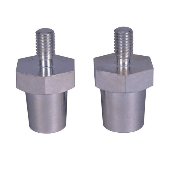ACCU-24 Batterie-Poladapter-Satz PA-42 (Plus-/Minuspol) von M8-Innengewinde auf DIN-A Rundpol
